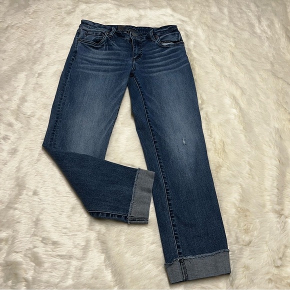Kut from the Kloth Denim - Kut from the Kloth Asher ankle straight leg cuffed jean
